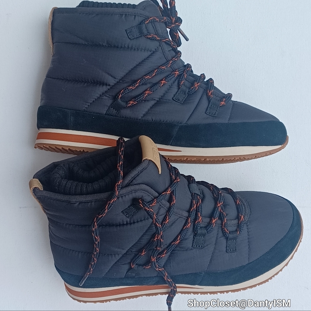 Teva Black and Brown Lace-Up Boots